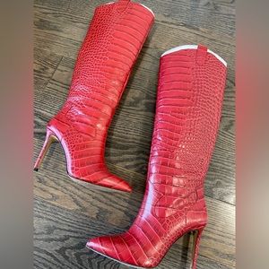 Vince Camuto Crocodile Boots